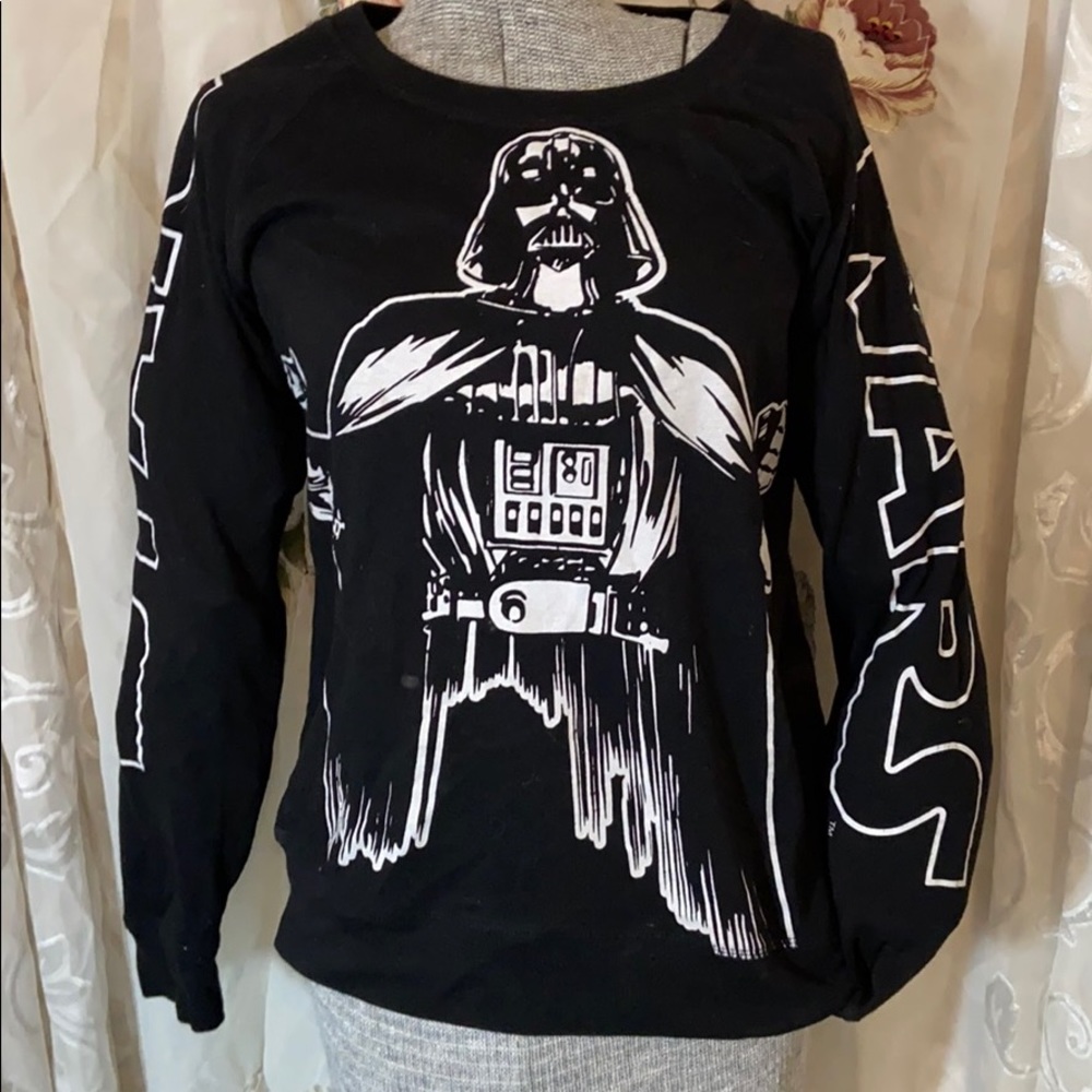 Star Wars T-shirt youth 11-13 black, white